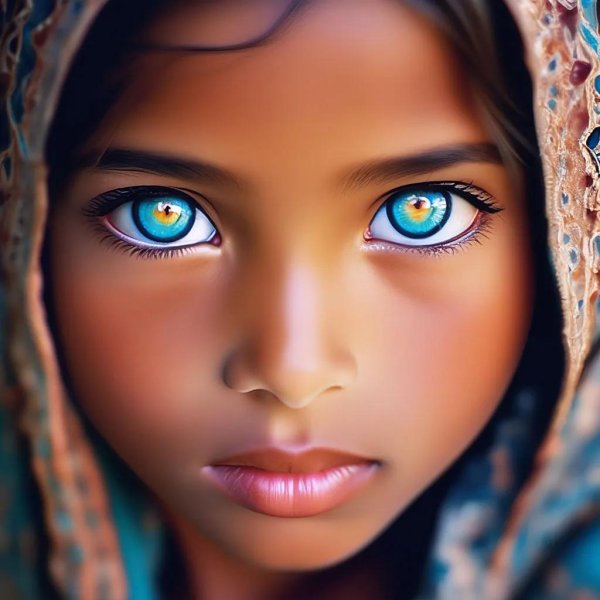 с красивыми глазами