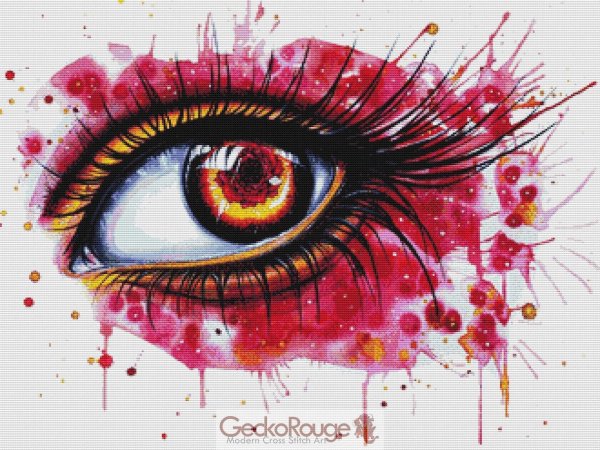 рисунок глаз