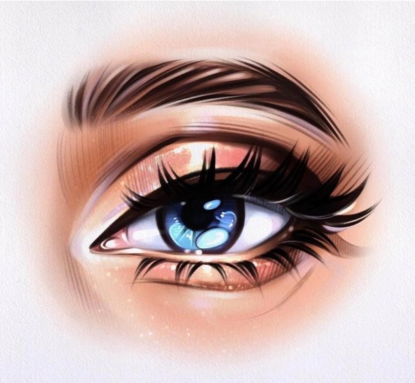 брови ресницы