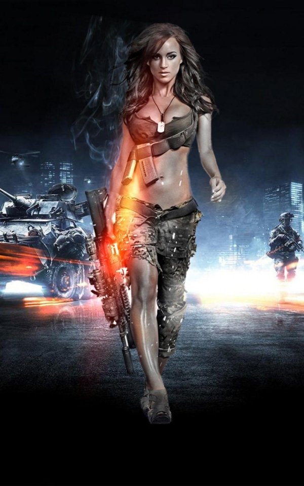 бателфилд девушка