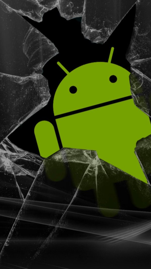 разбитый экран телефон