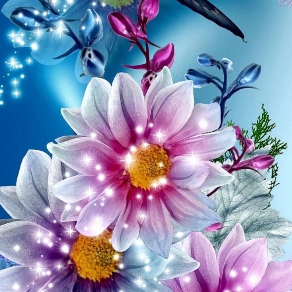 красивая цветок