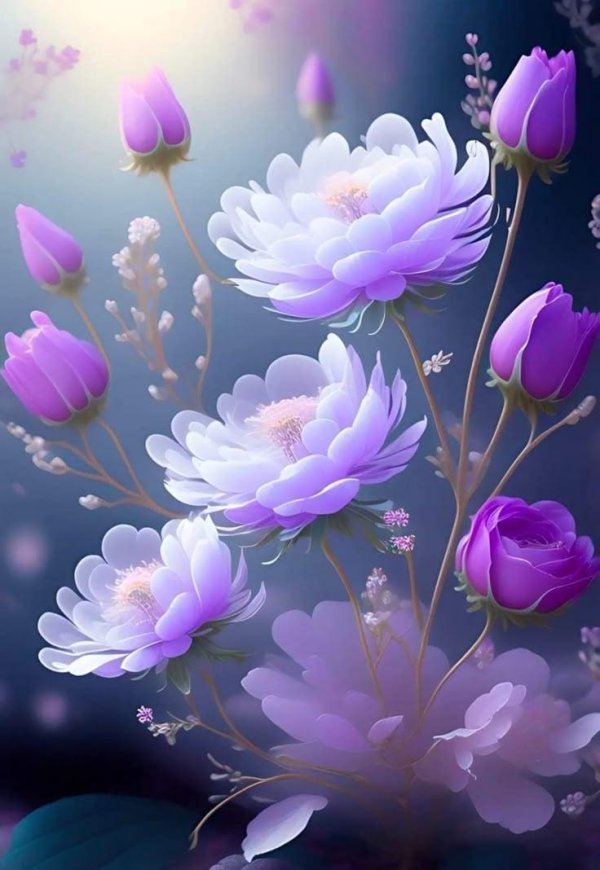 цветочные картины