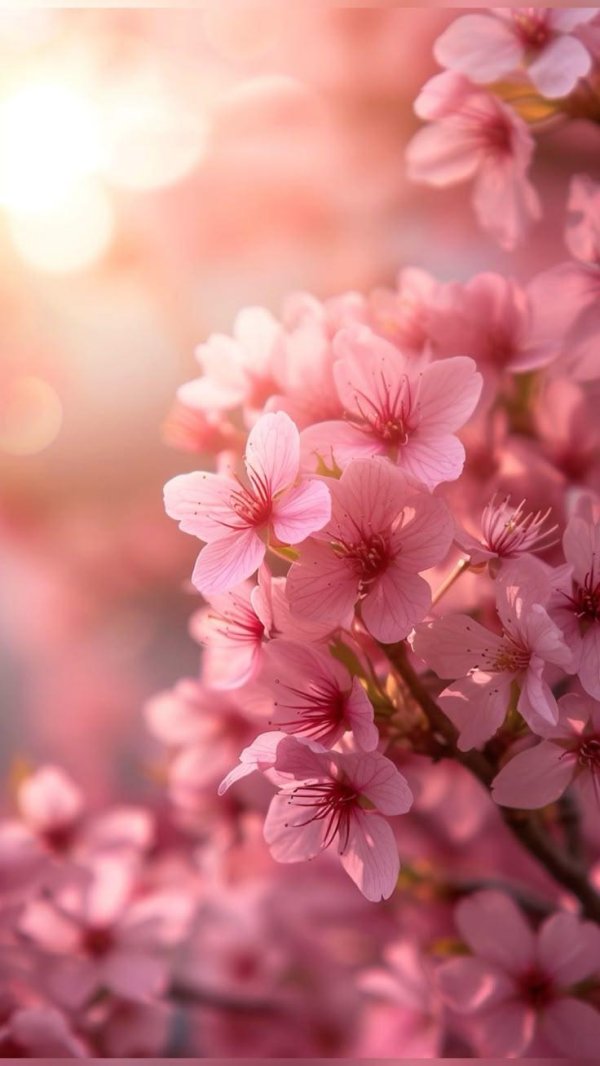 цветки сакуры