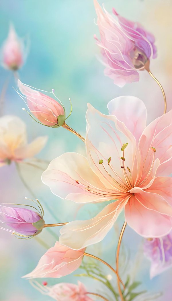 цветочные картины