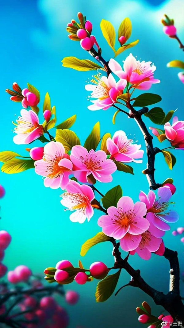 цветущее дерево