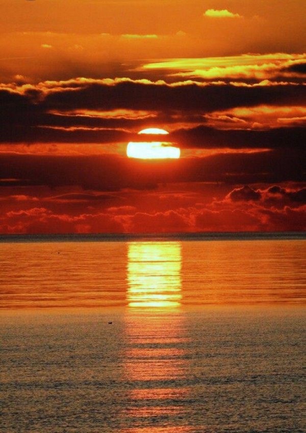 закат солнца