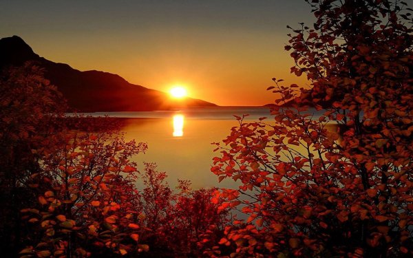 осенние закаты