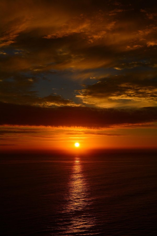 закат настоящий