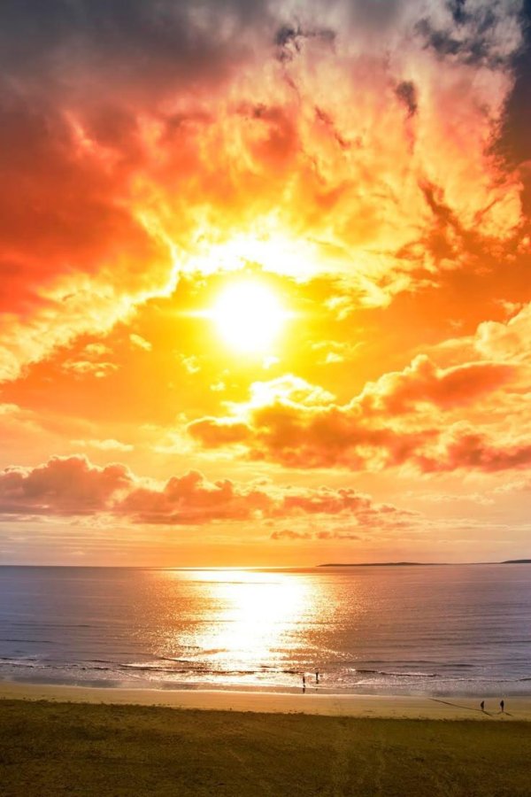 лучами солнца