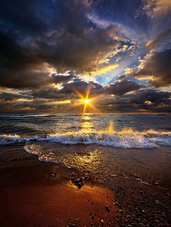 легкий закат