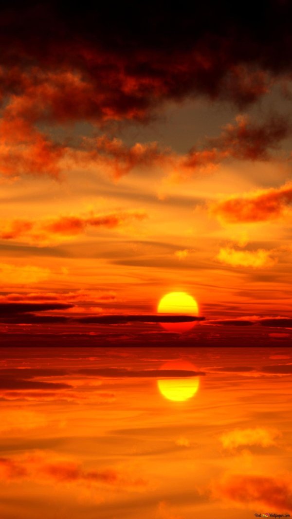 красивейший закат