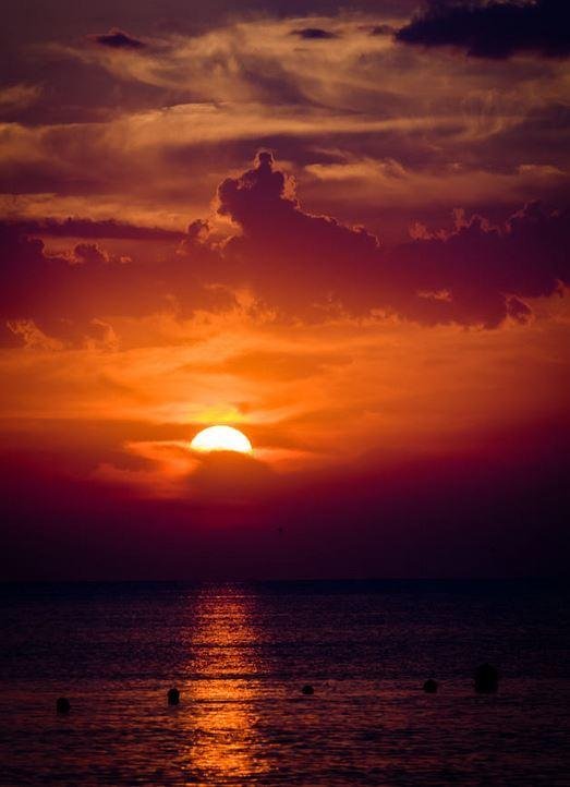 красивейший закат