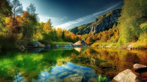 озеро хинтерзее осень