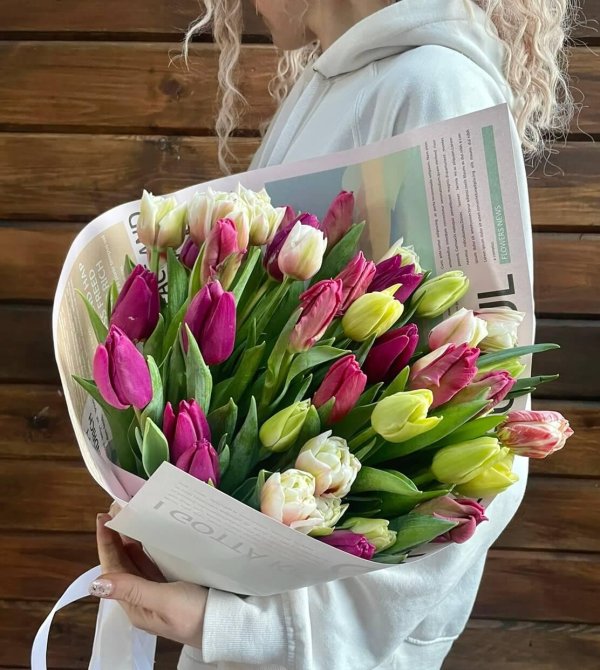 тюльпан букет