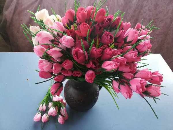 тюльпаны букетик