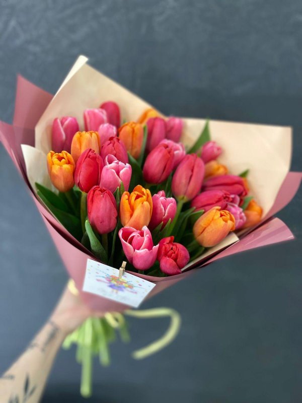 пионовидные тюльпаны