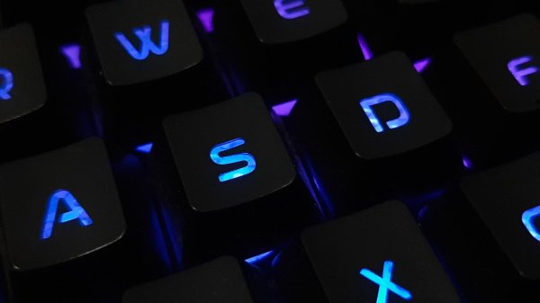 неоновая клавиатура