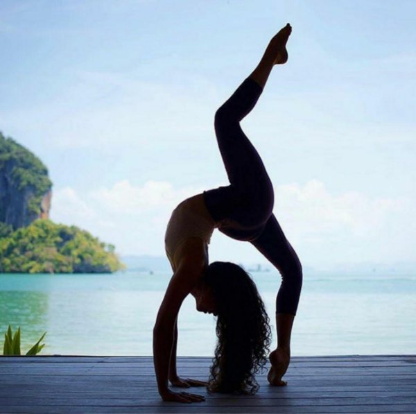 занятие йогой