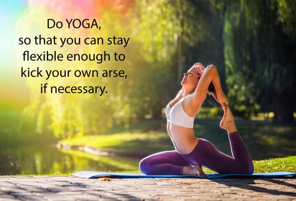 занятие йогой