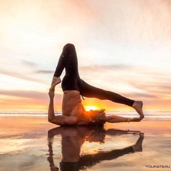 красивые позы йоги