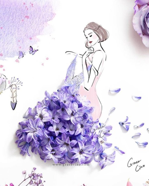 модная иллюстрация