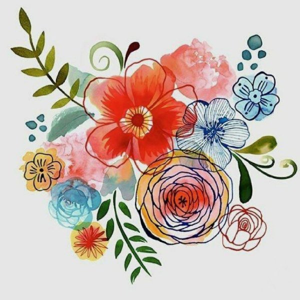 цветочный рисунок