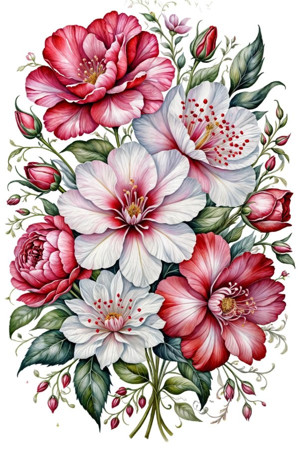 цветочные картины