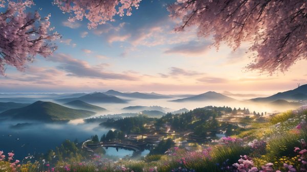 прекрасный пейзаж