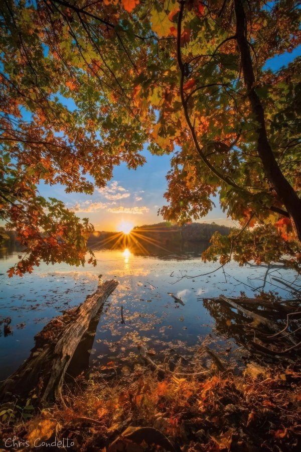 осенние закаты