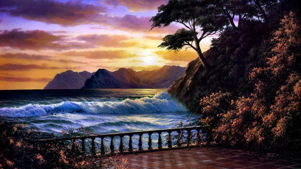 море живопись anthony casay