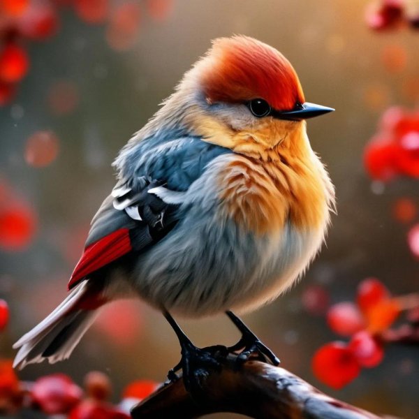 милая птичка