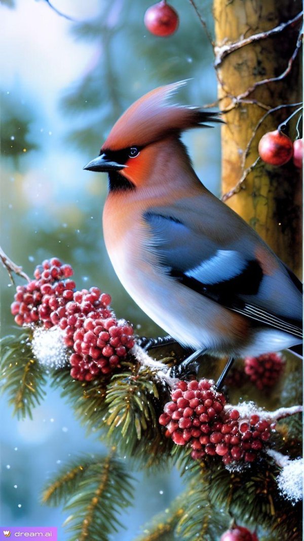 снегирь свиристель щур