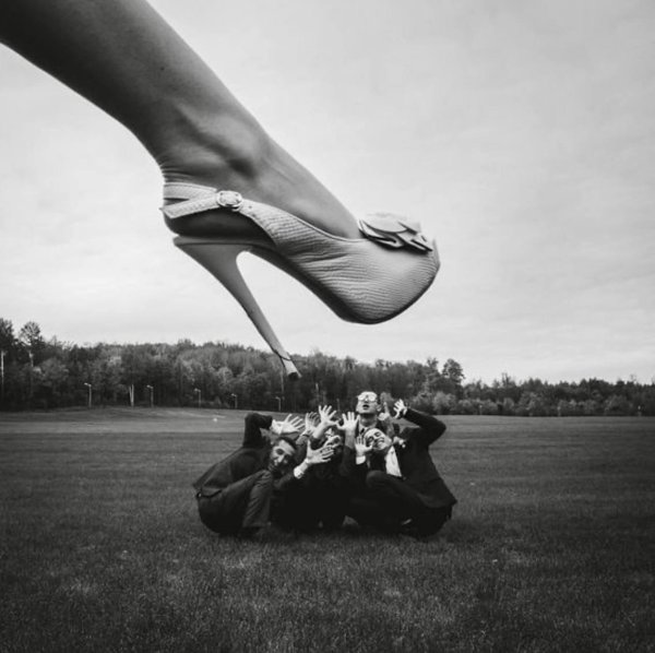 оригинальные свадебные фотосессии