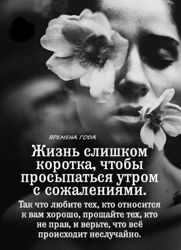 жизнь слишком коротка