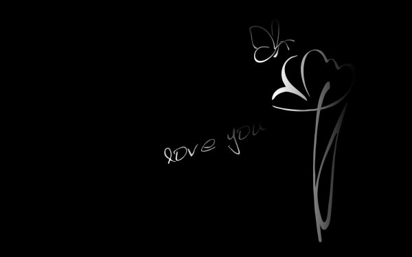 черный фон с надписью