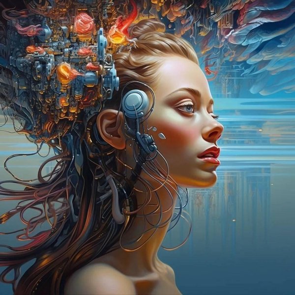 девушка искусственный интеллект