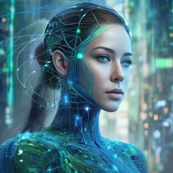 нейросети девушка