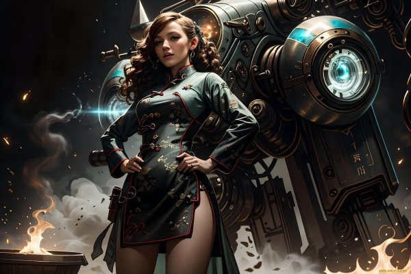 в стиле стимпанк