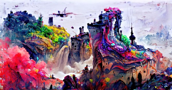 фантастические пейзажи