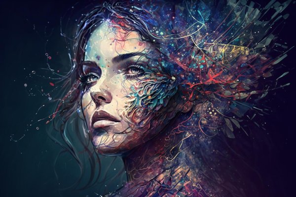 абстрактные портреты