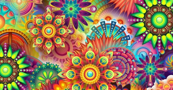 абстрактные узоры