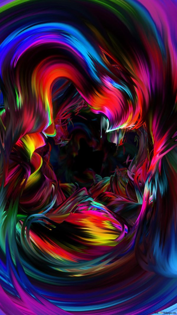 абстракция цветная