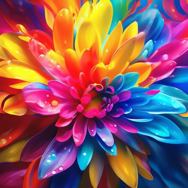 волшебные цветы