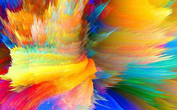 разноцветная палитра