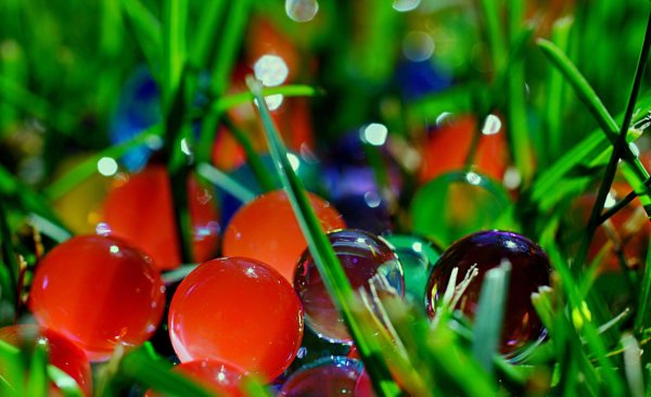 стеклянные шарики