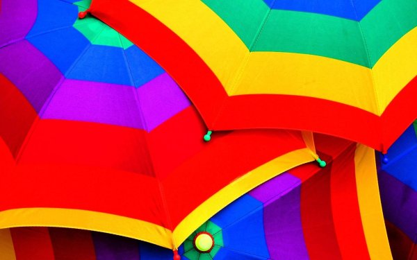 радужный зонтик