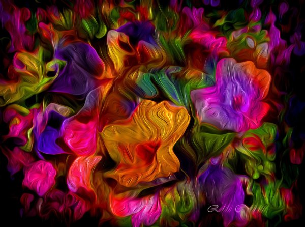 яркая краска