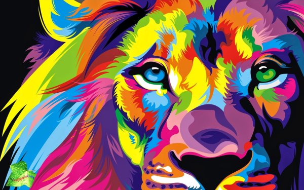 радужный лев