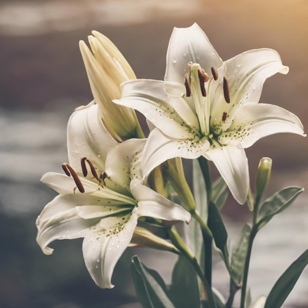 белая лилия